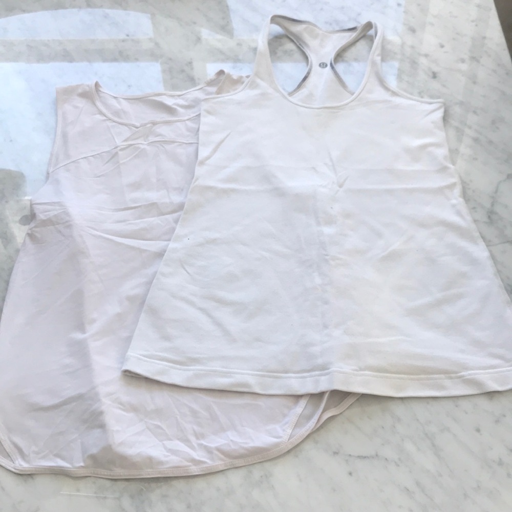 White lululemon tank lot